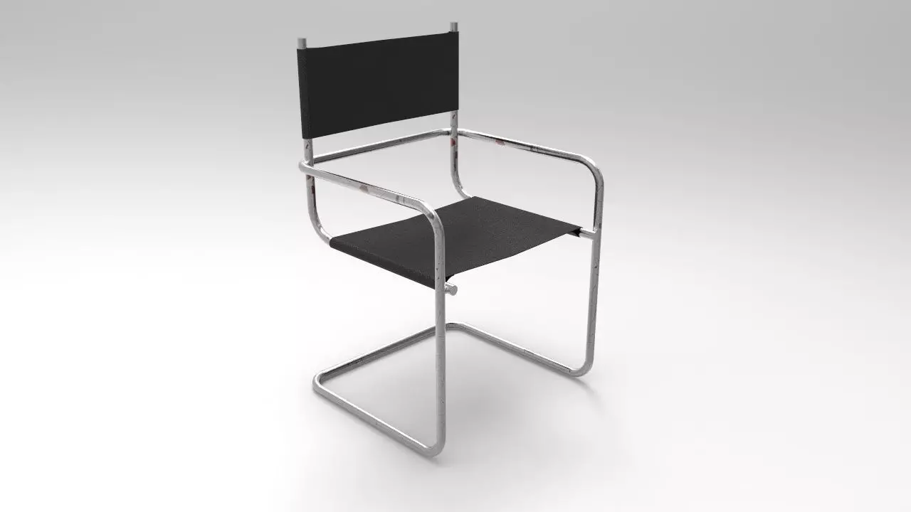 Pipe Chair Free 3D model_0