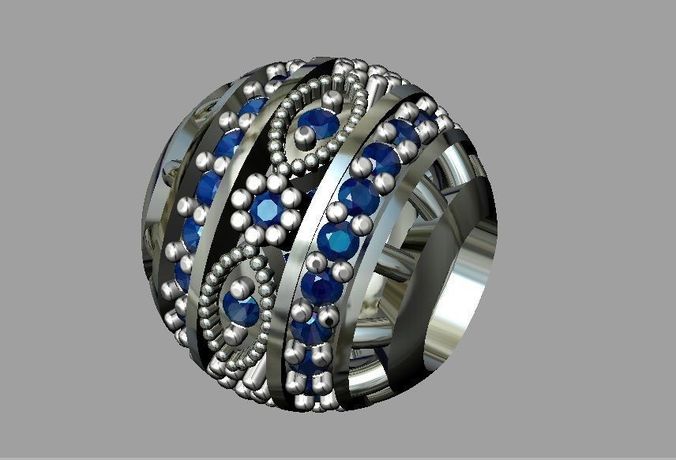 Gold Bead - pandora 3D print model