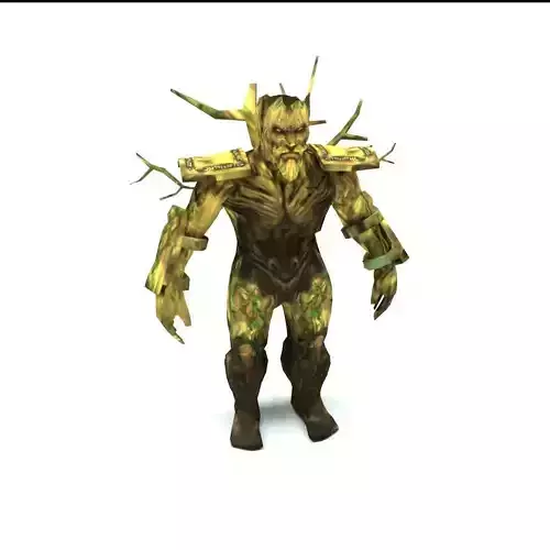 Ent lowpoly tree of life