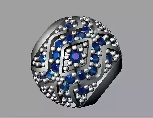 Diamond Bead 3D print model