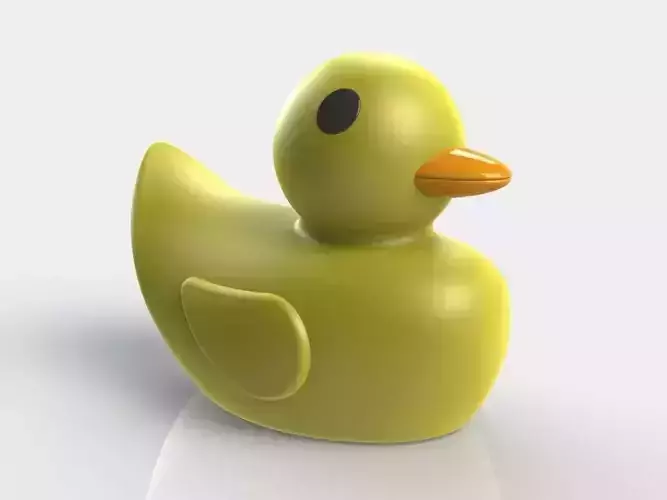 Rubber Ducky Free 3D model