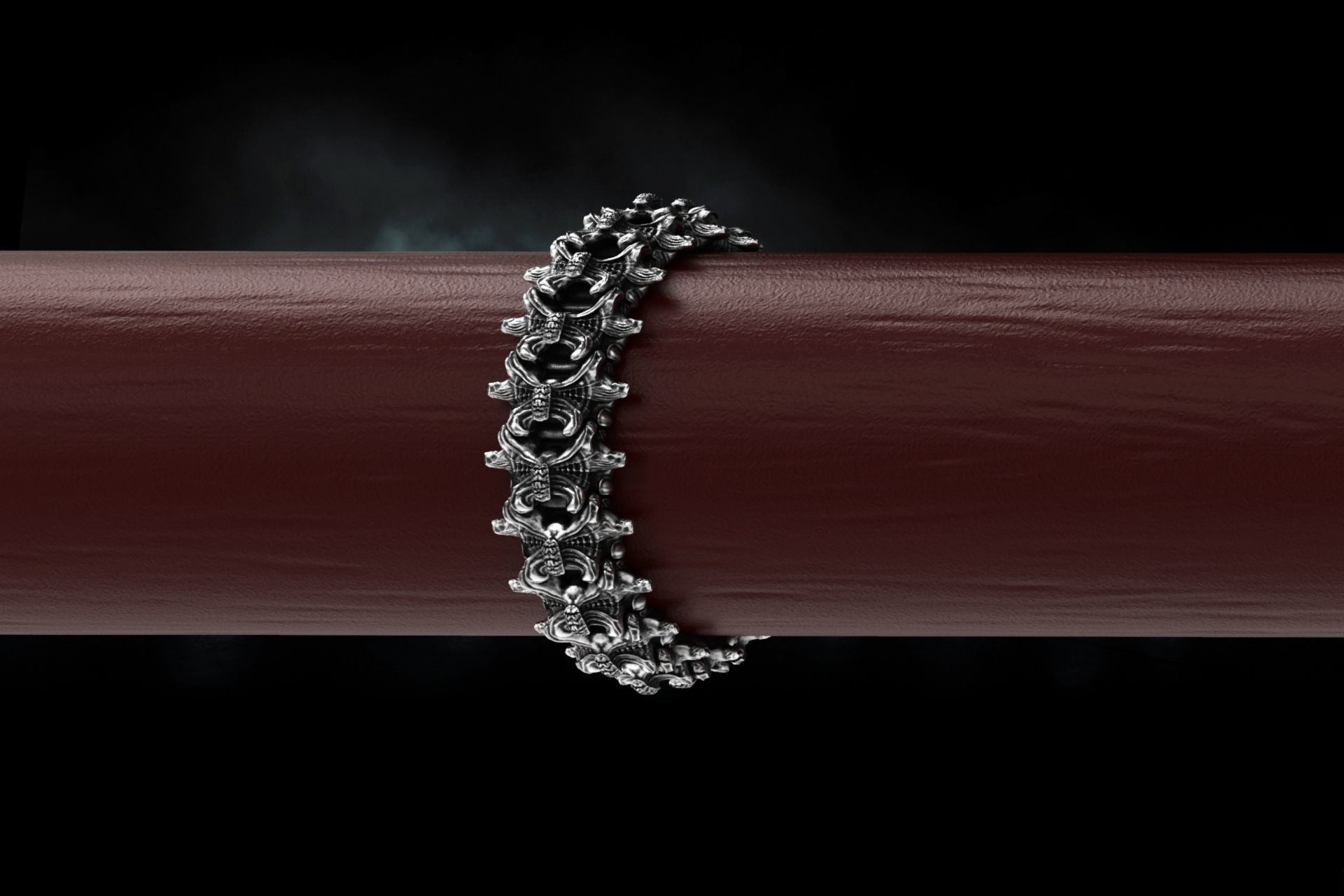 Biomechanical Ring - Spine  3d model for 3d printing 3D print model_3
