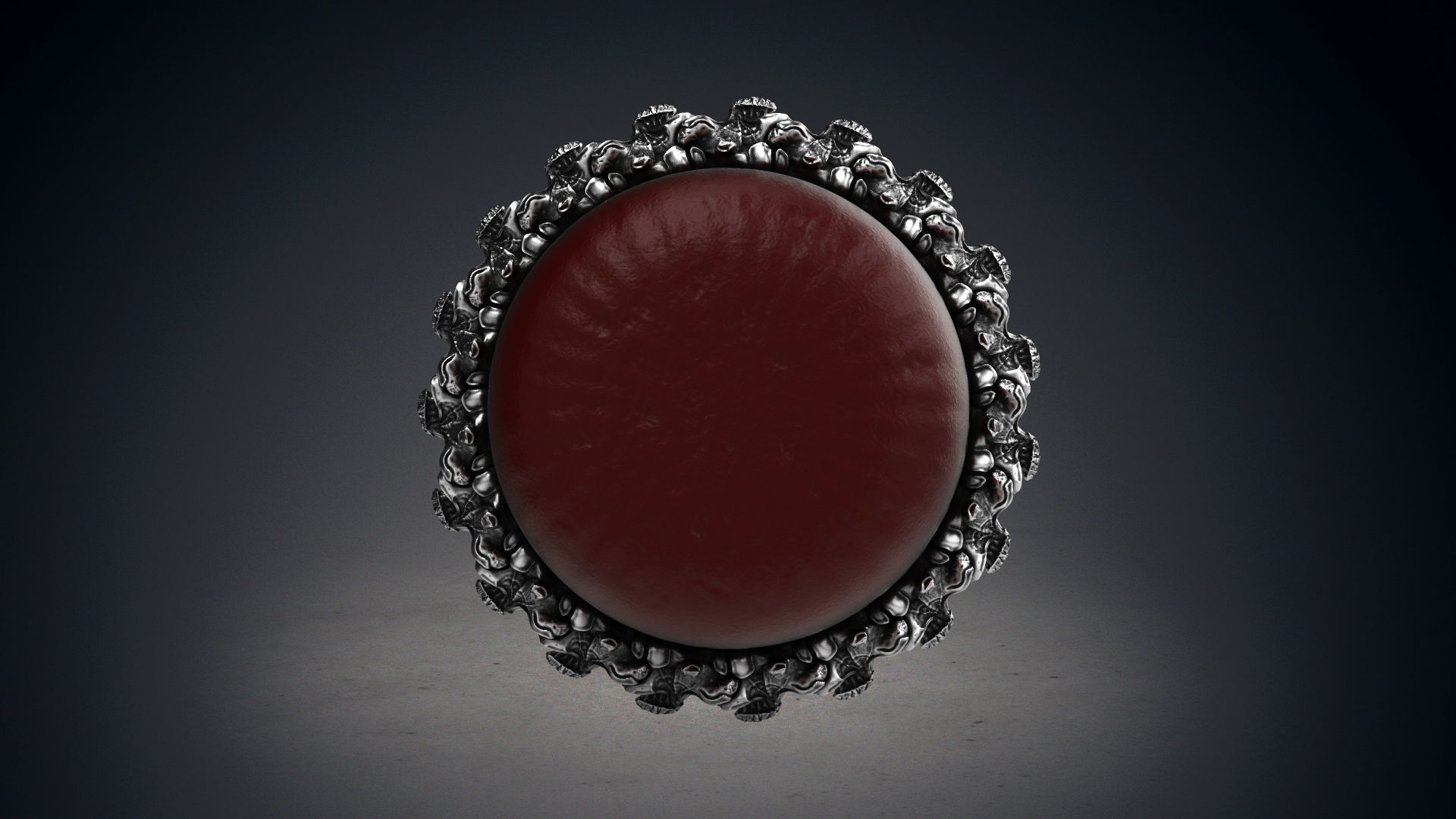 Biomechanical Ring - Spine  3d model for 3d printing 3D print model_5