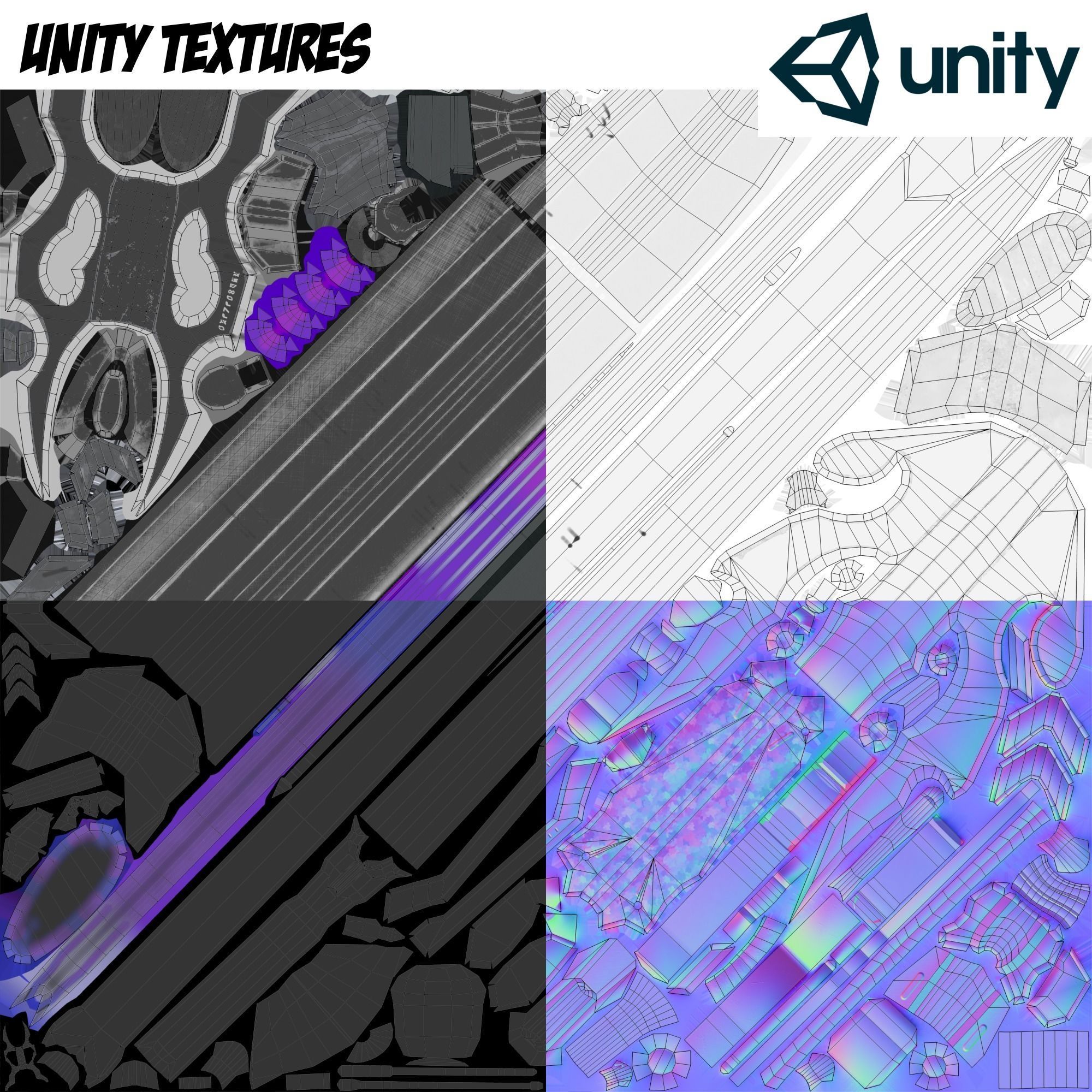 Void Sword - Remake Low-poly 3D model_17