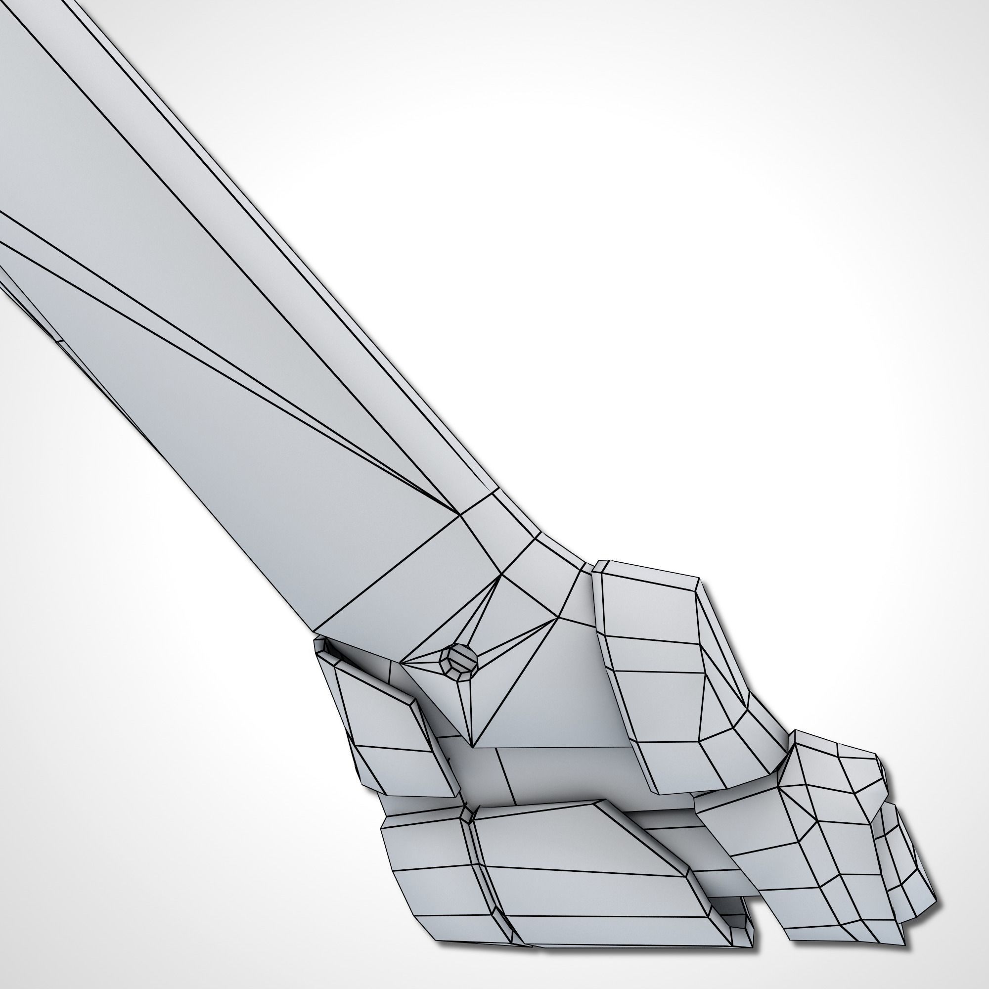 Void Sword - Remake Low-poly 3D model_24