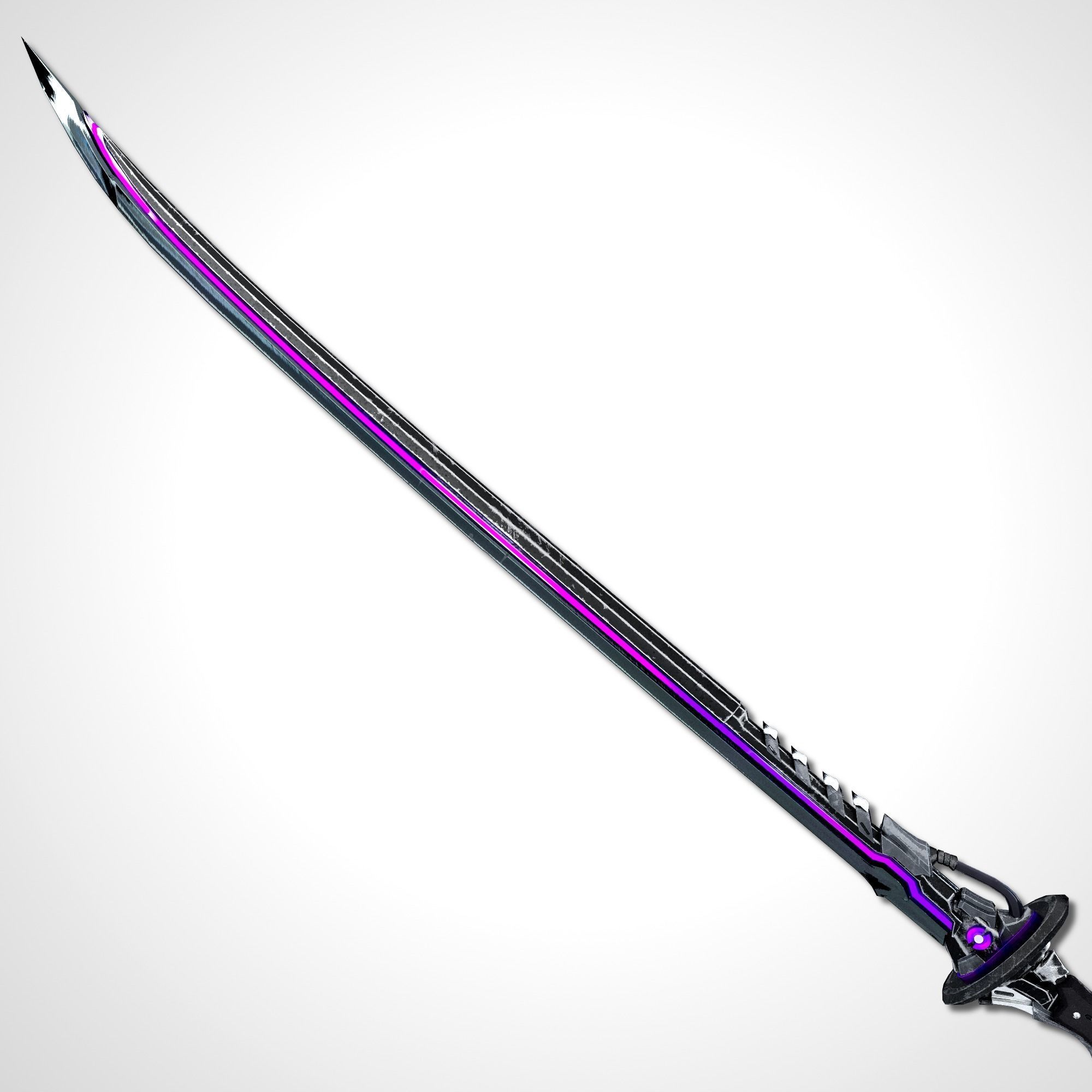Void Sword - Remake Low-poly 3D model_4