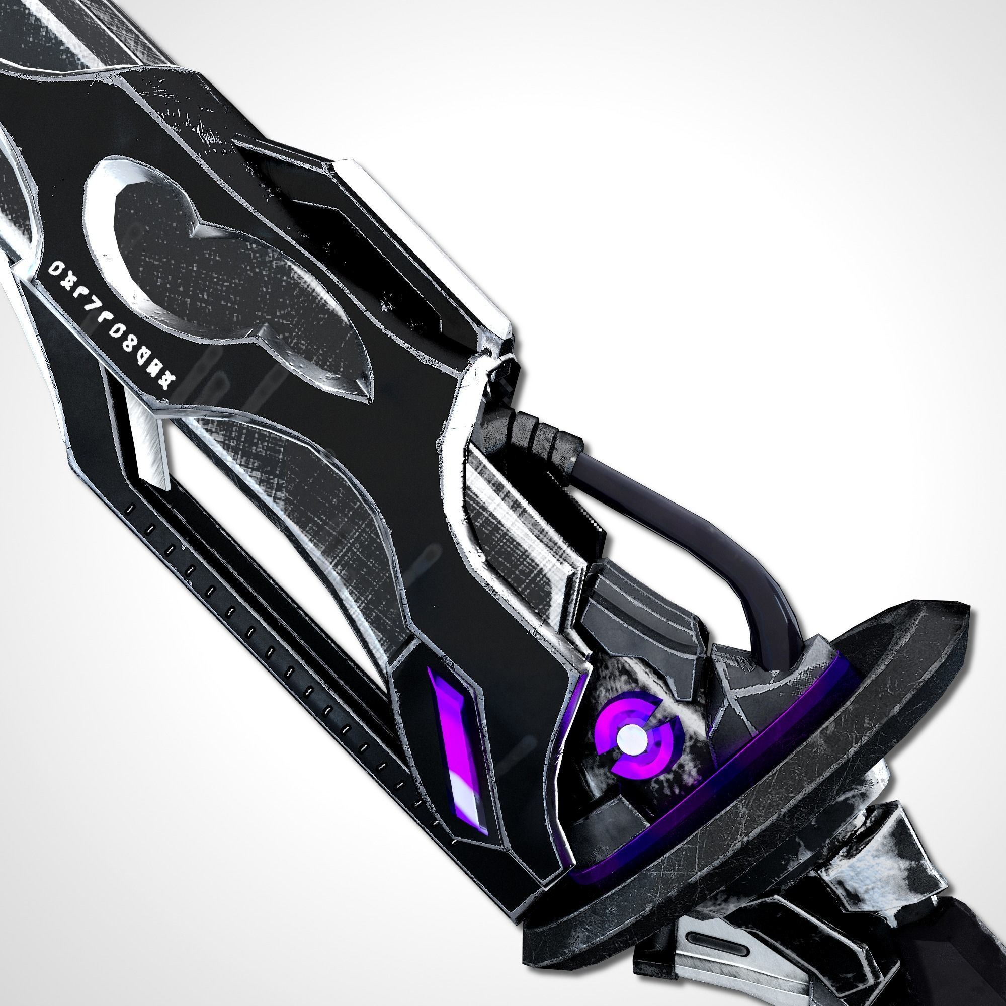 Void Sword - Remake Low-poly 3D model_9