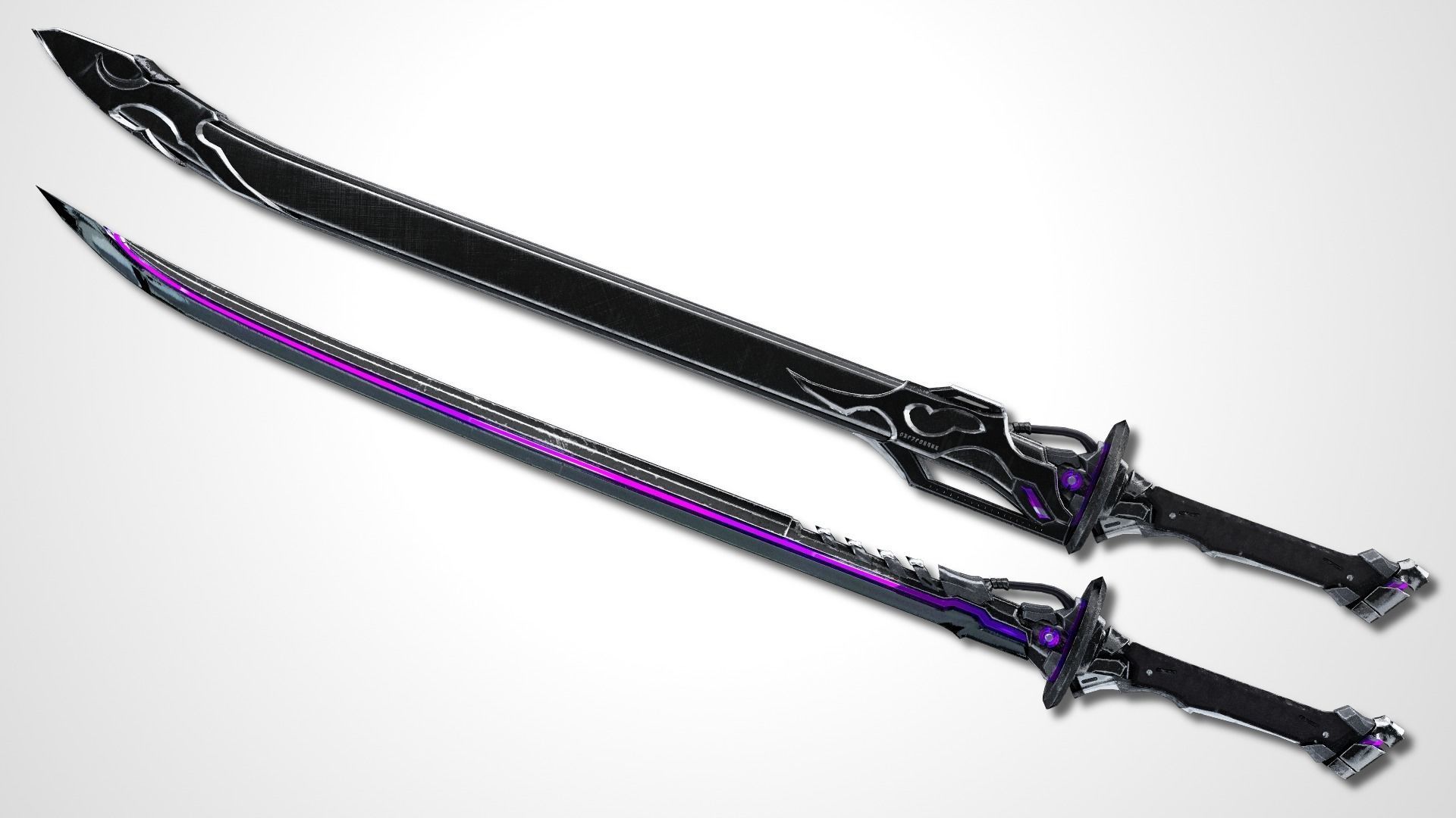 Void Sword - Remake Low-poly 3D model_1