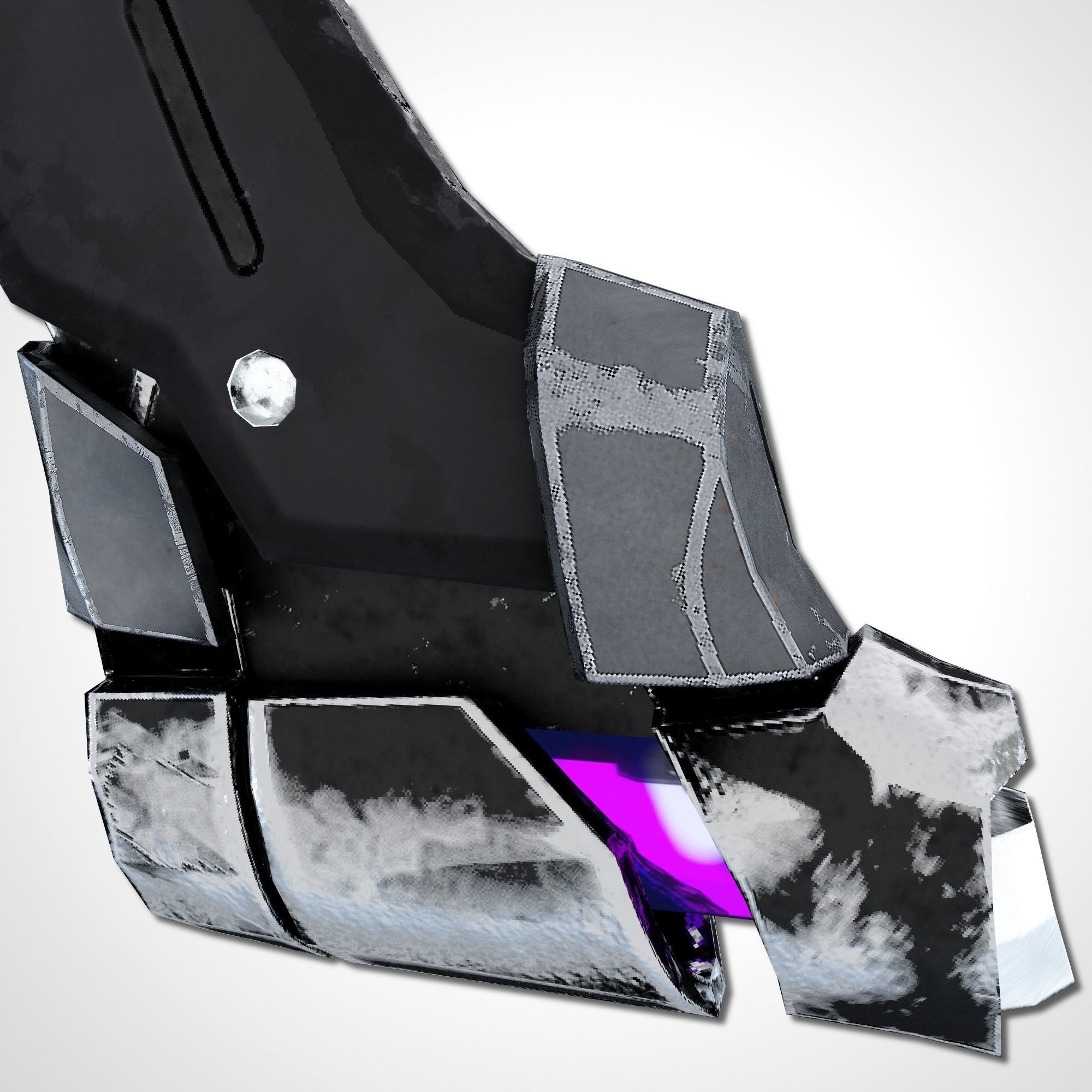 Void Sword - Remake Low-poly 3D model_14