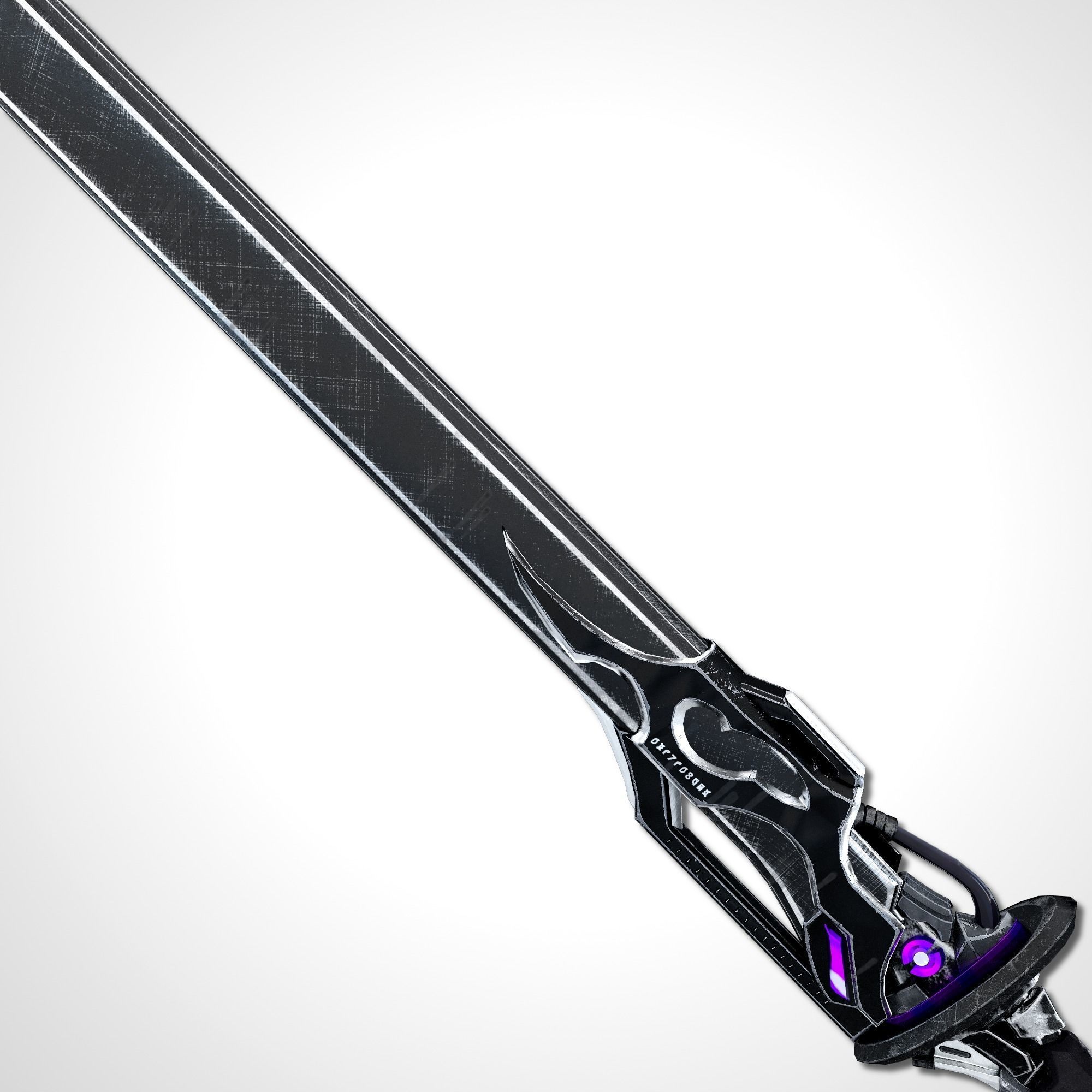 Void Sword - Remake Low-poly 3D model_5