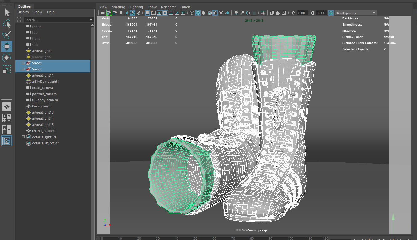 Everlast Realistic Boxing Shoes Low-poly 3D model_3