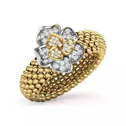 Floweret Granular Ring
