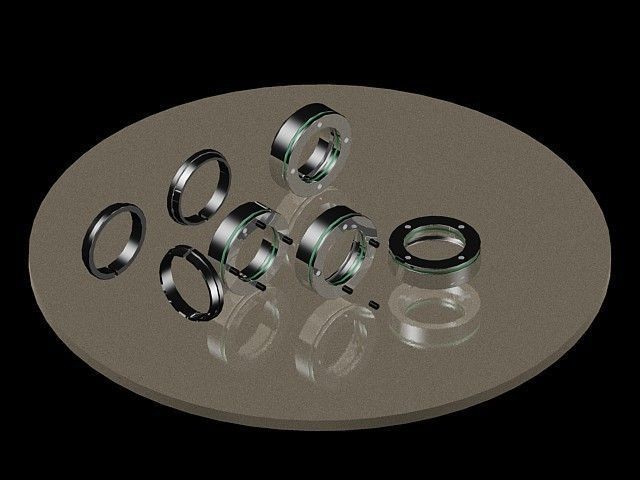 BAR TAPE FINISHING RINGS Free 3D model