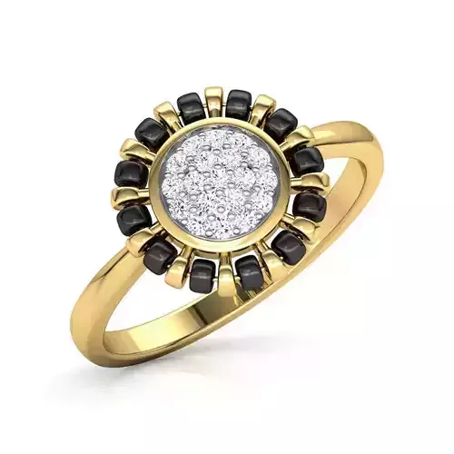 Paavi Mangalsutra Ring