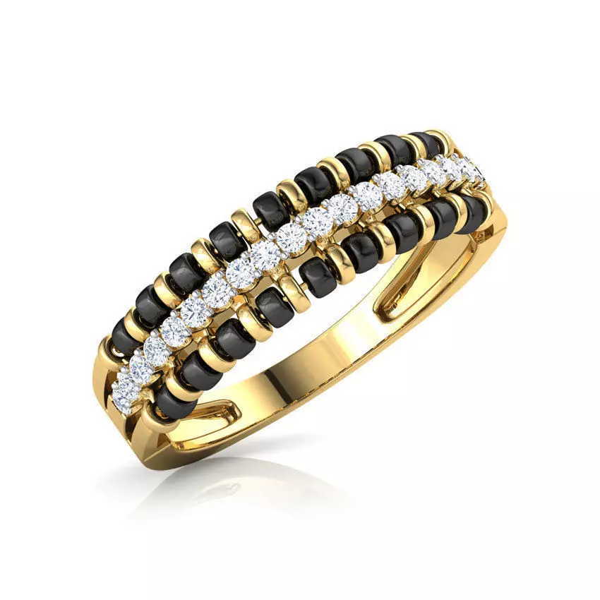 Rita Mangalsutra Ring 3D print model