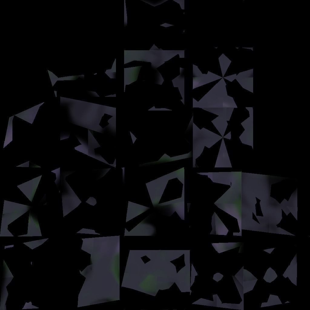 Uncut Gem Ruby Low-poly 3D model_1