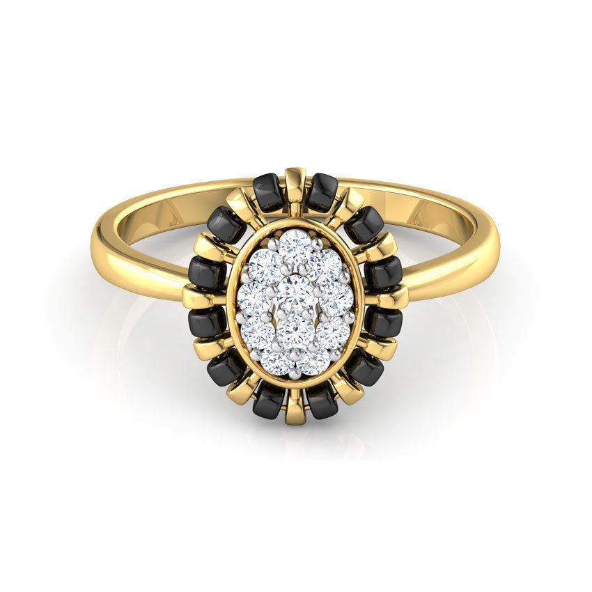 Somiya Mangalsutra Ring 3D print model_1