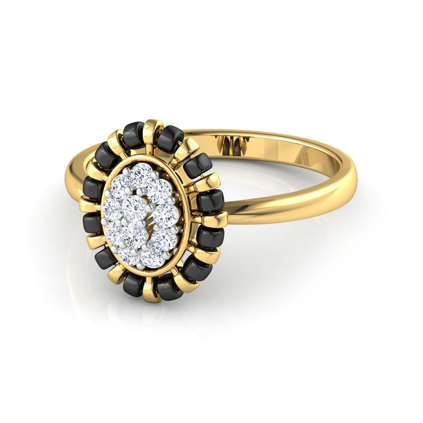 Somiya Mangalsutra Ring 3D print model_3