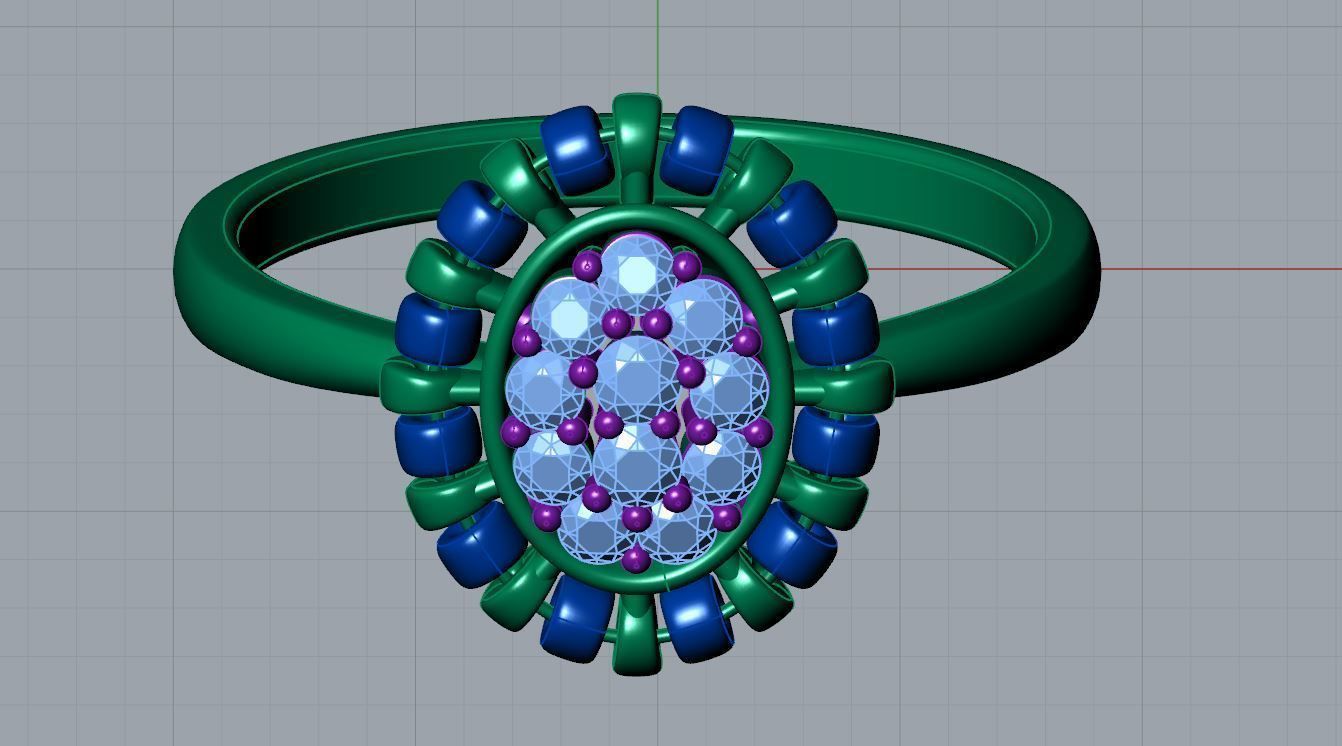 Somiya Mangalsutra Ring 3D print model_8