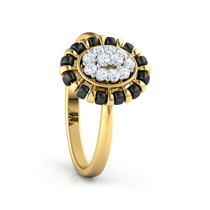 Somiya Mangalsutra Ring 3D print model_2