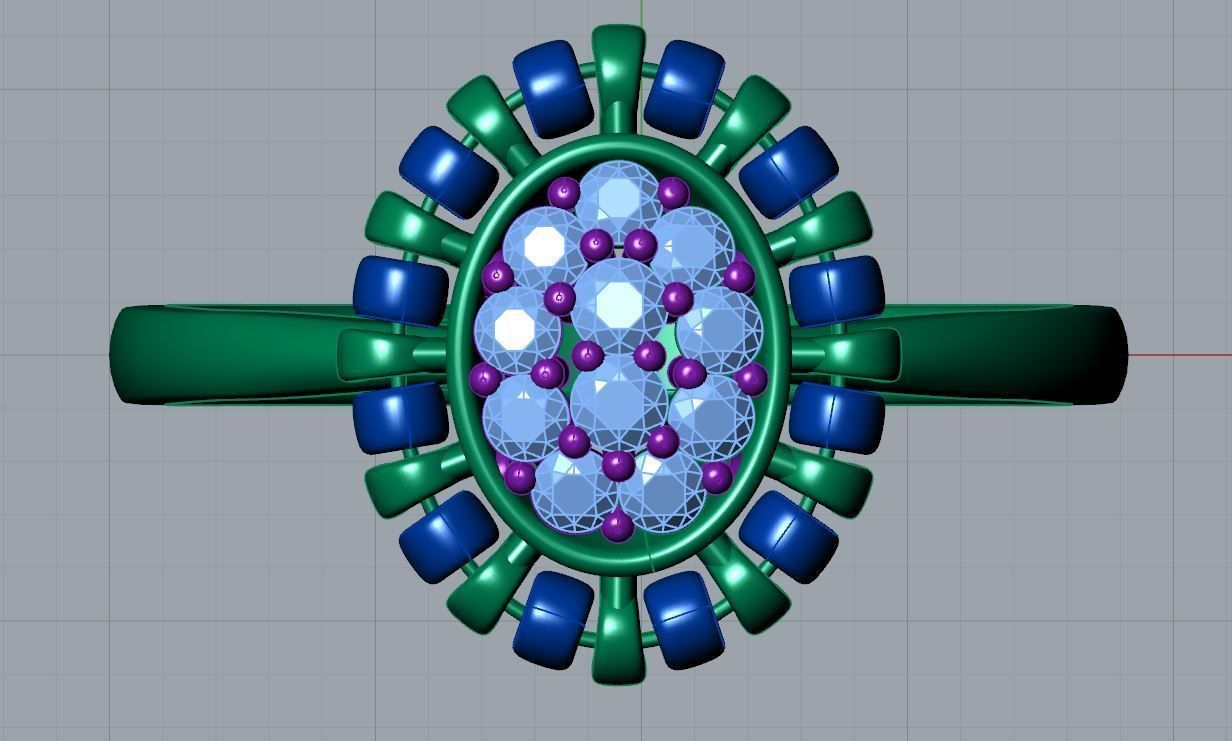 Somiya Mangalsutra Ring 3D print model_6