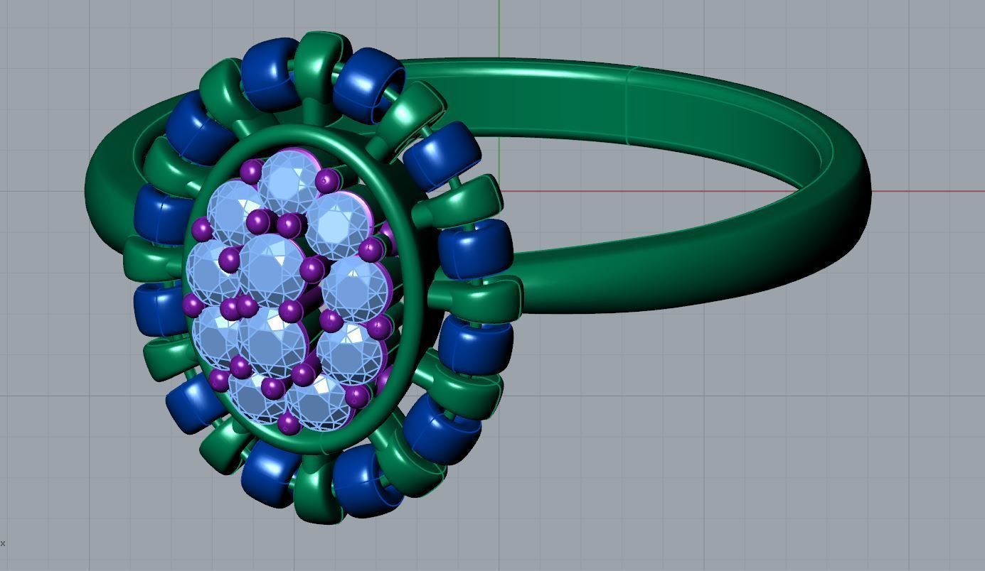 Somiya Mangalsutra Ring 3D print model_10