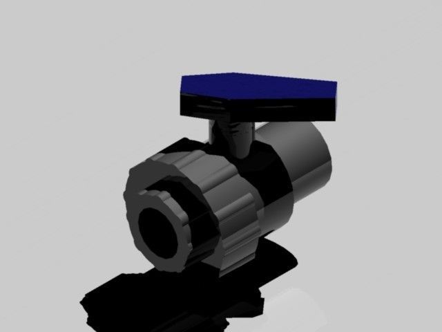 ball valve Free 3D model