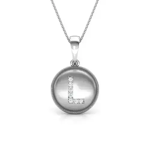 Alphabet L Pendant