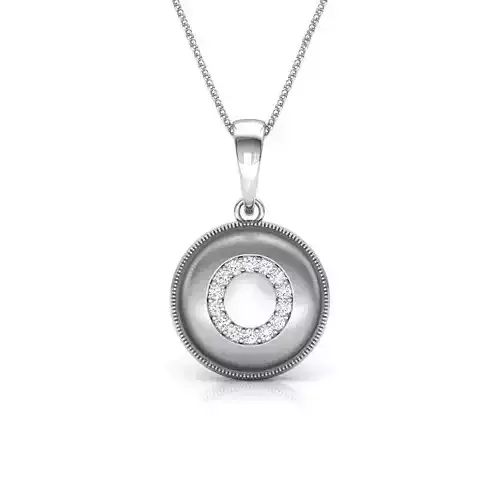 Alphabet O Pendant