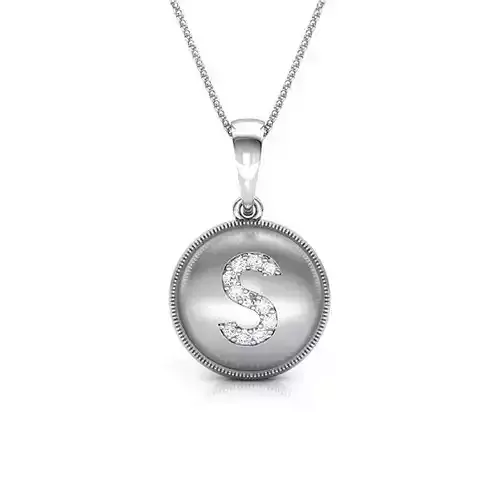 Alphabet S Pendant