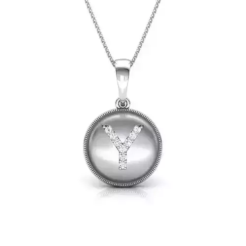 Alphabet Y Pendant