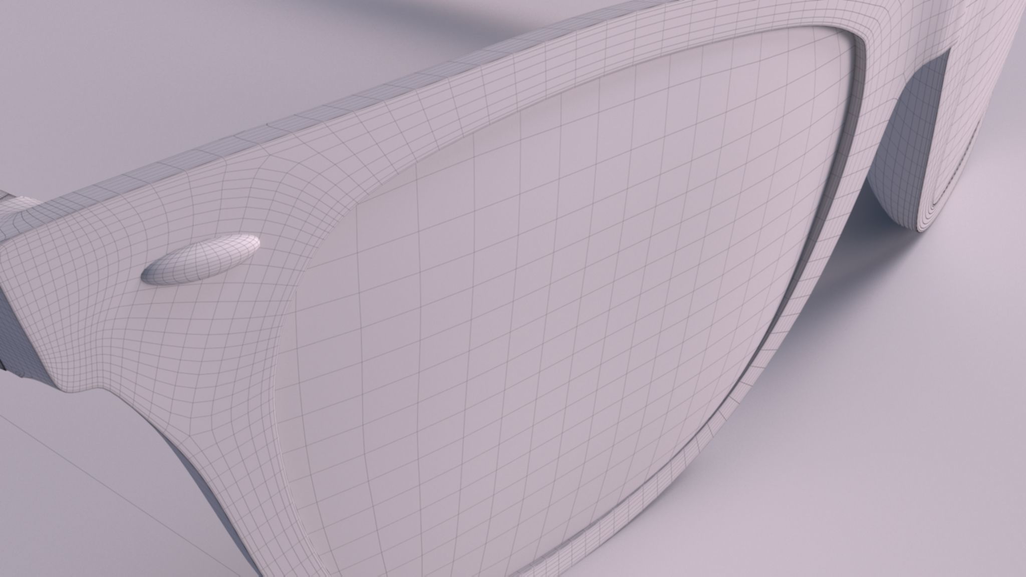 Ray ban wayfarer 3D model_8