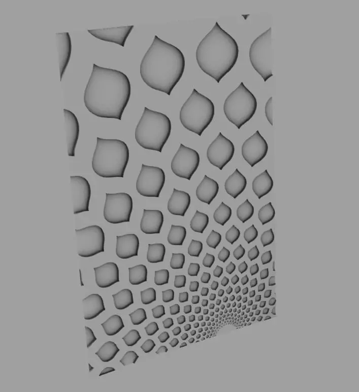 Sheikh Lotfollah pattern 3D model