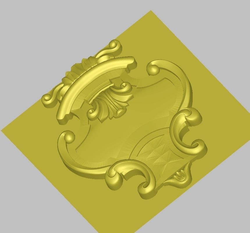 artcam 3d relife file  3D print model_2