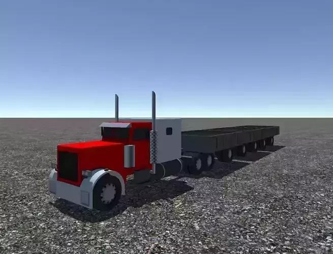 Industrial Long Truck 1