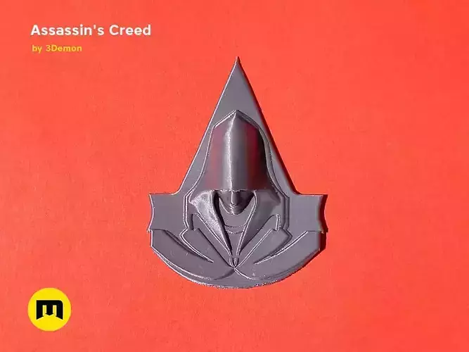 Assassins Creed amulet Free 3D print model