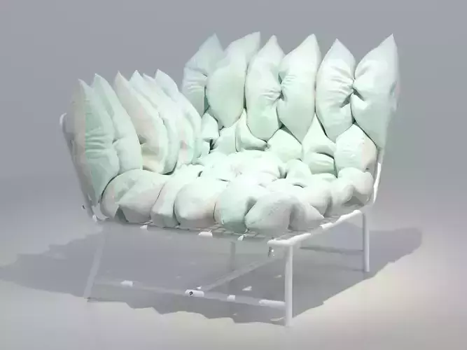 PS 2017 Corner easy chair Right 3D model