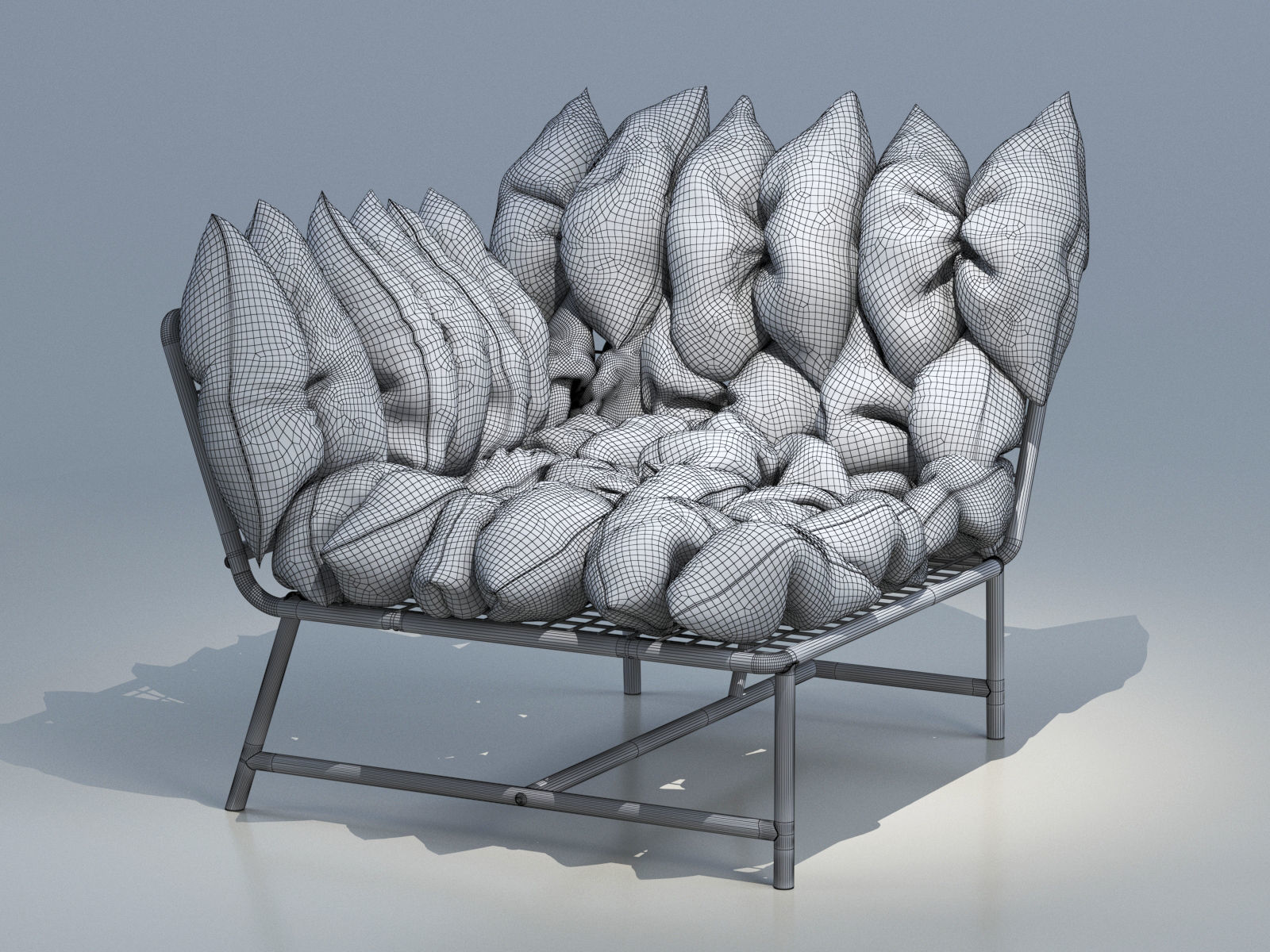 PS 2017 Corner easy chair Right 3D model_7