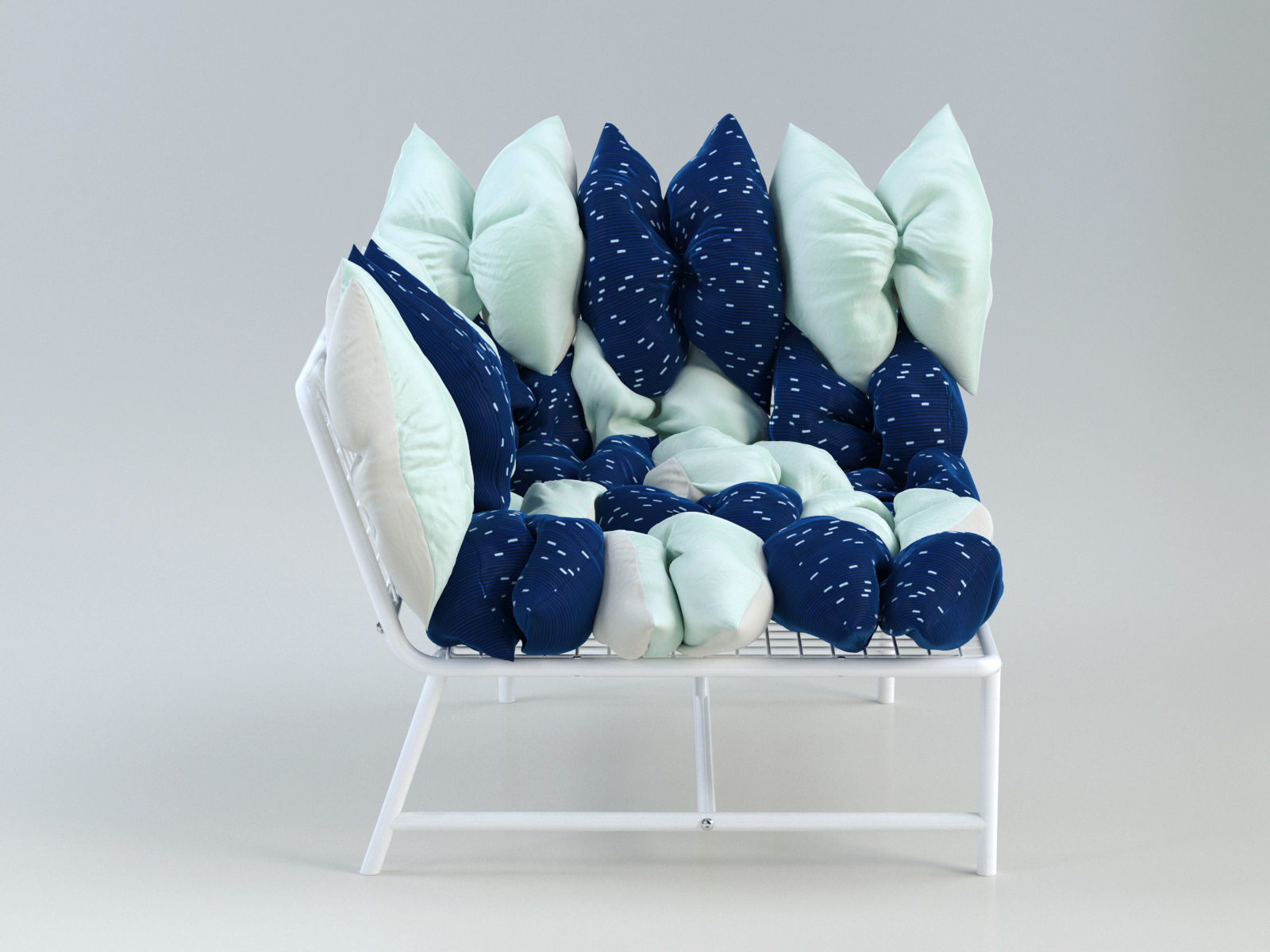 PS 2017 Corner easy chair Right 3D model_4