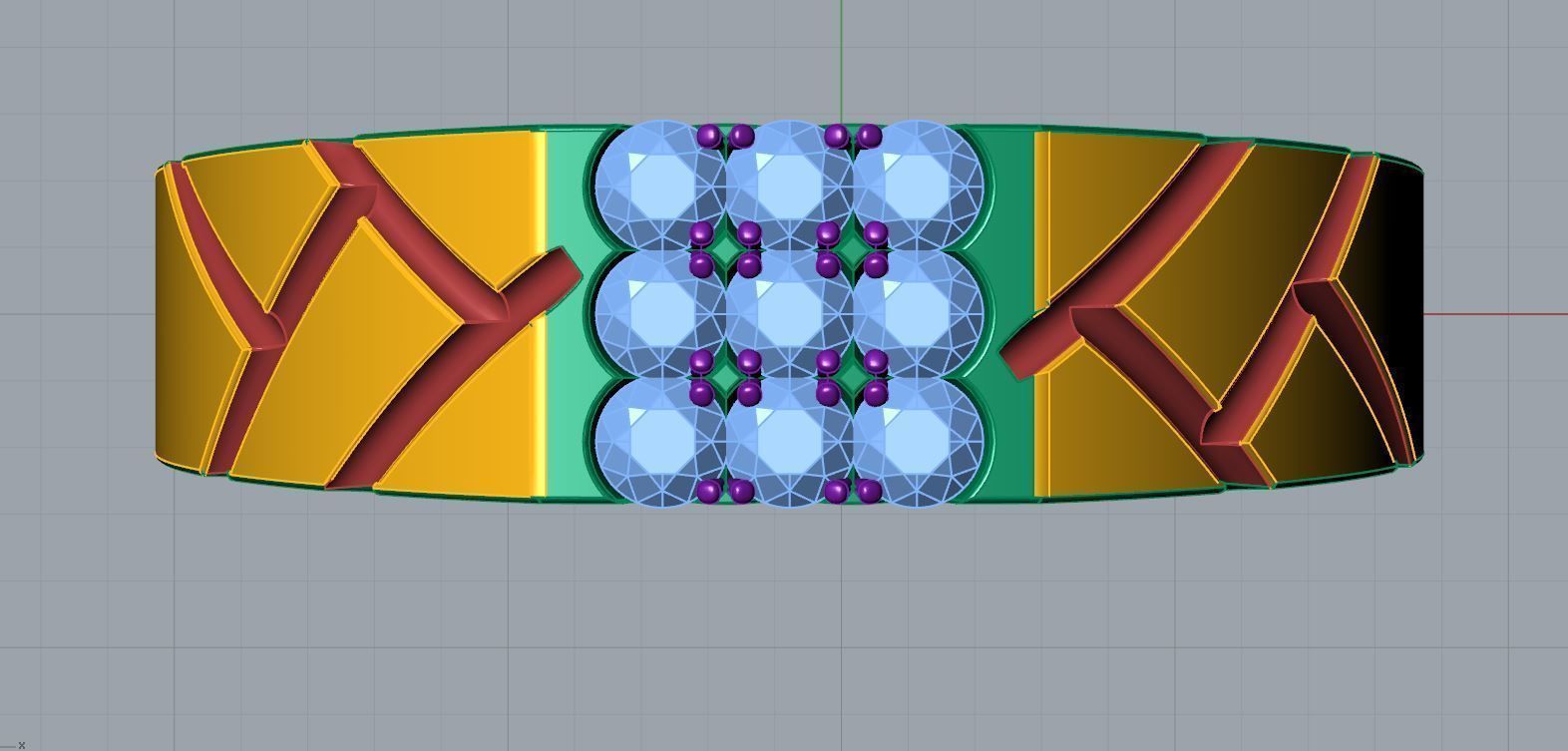 Victor Ring 3D print model_7