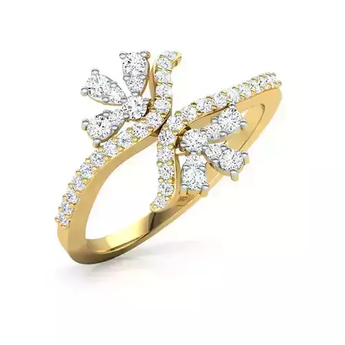 Split Floret Ring