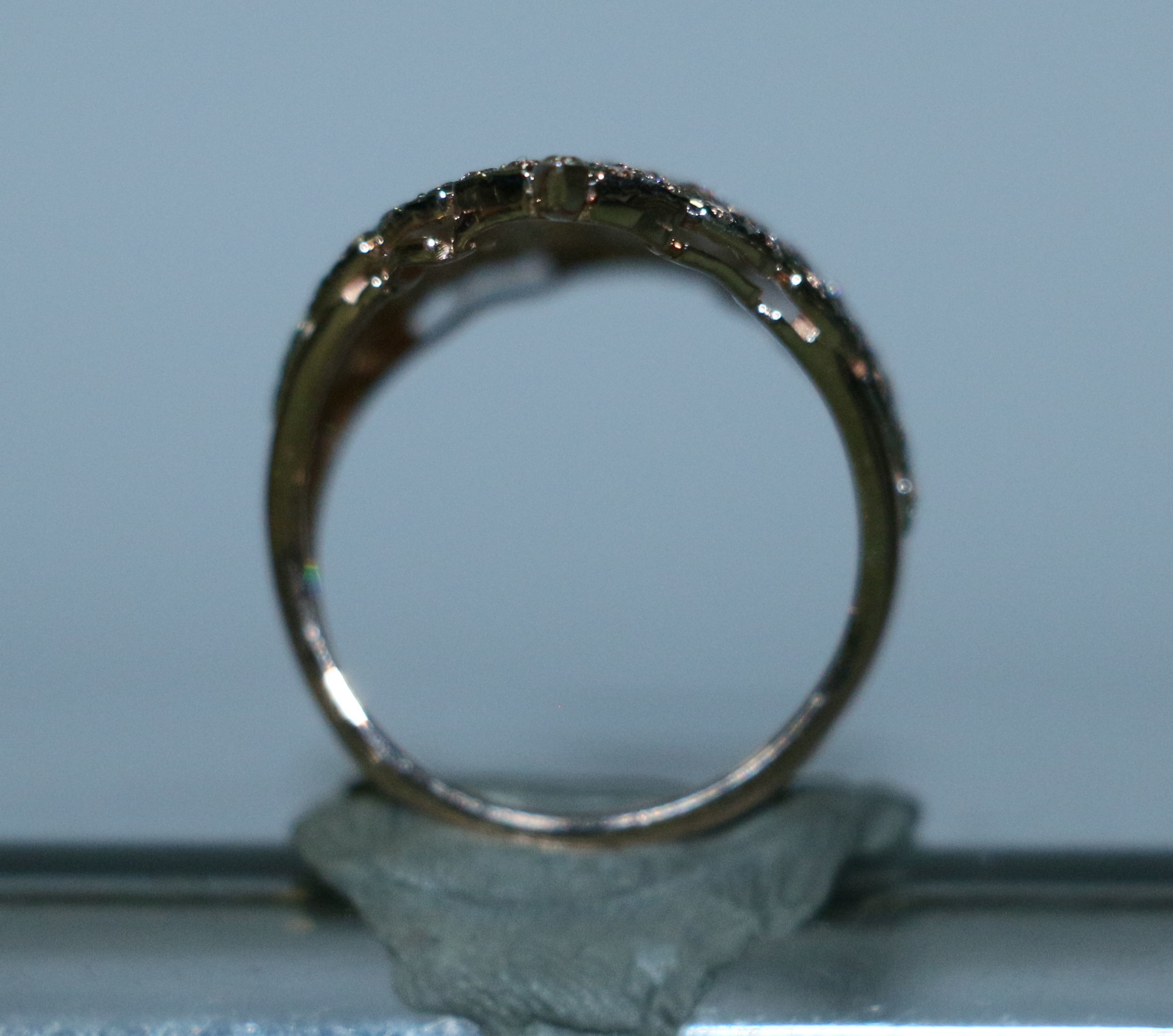 Marquise Mesh Ring 3D print model_20