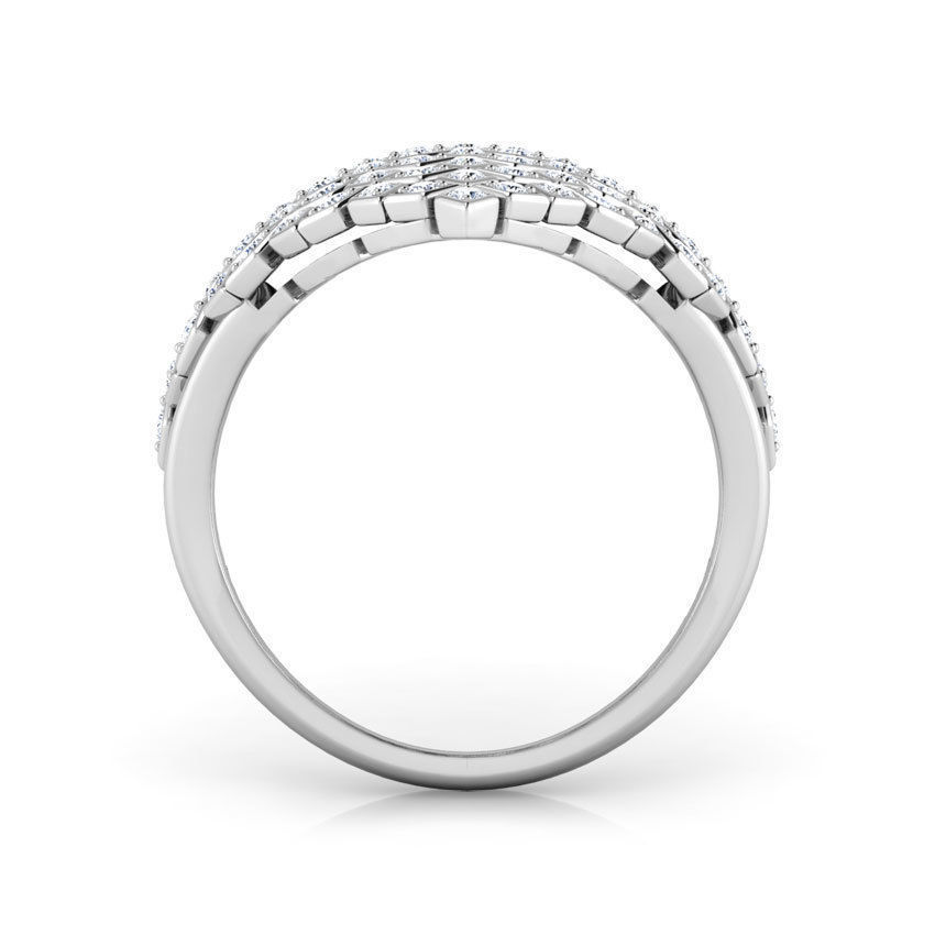 Marquise Mesh Ring 3D print model_15