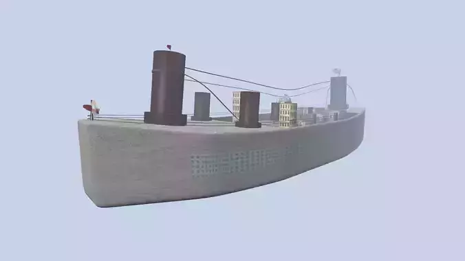 Mari Romeio Ship 3D model