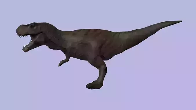 Te - Rex Dinosaur Low-poly 3D model