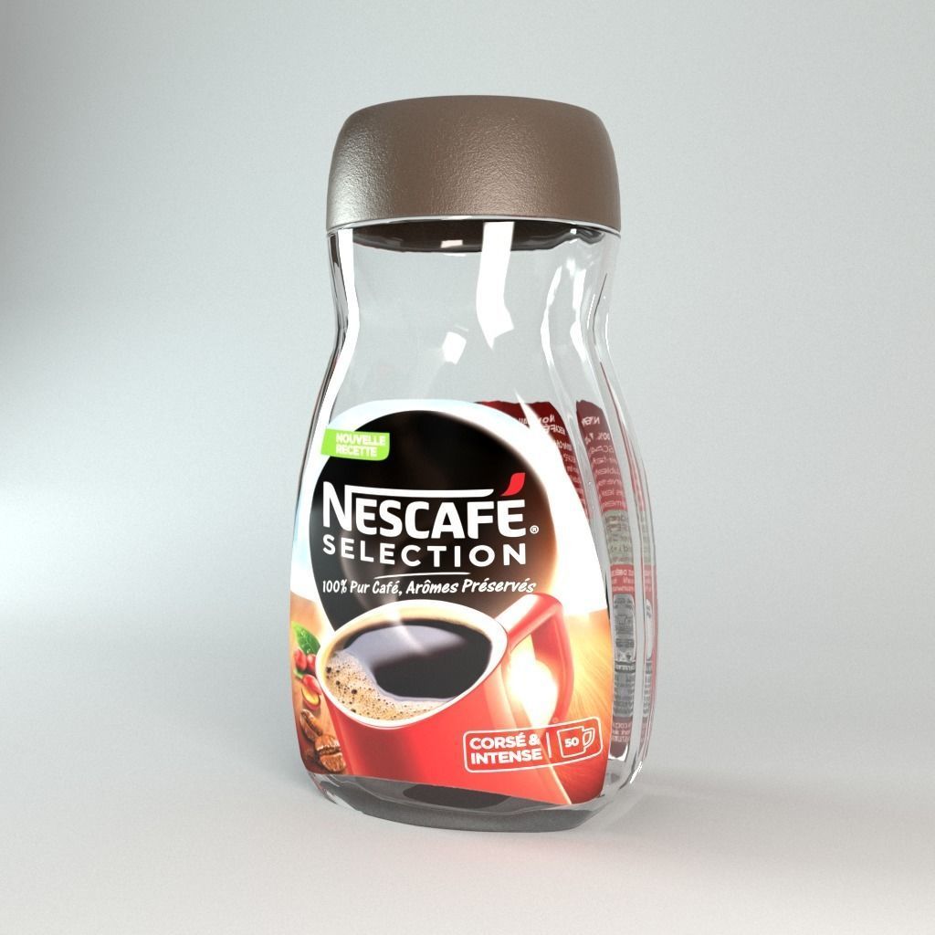 Nescafe Selection Coffee Container  3D model_2