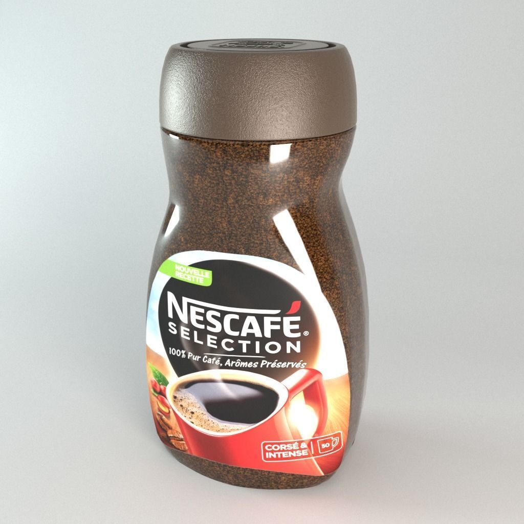 Nescafe Selection Coffee Container  3D model_1