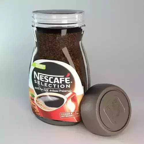 Nescafe Selection Coffee Container  3D model