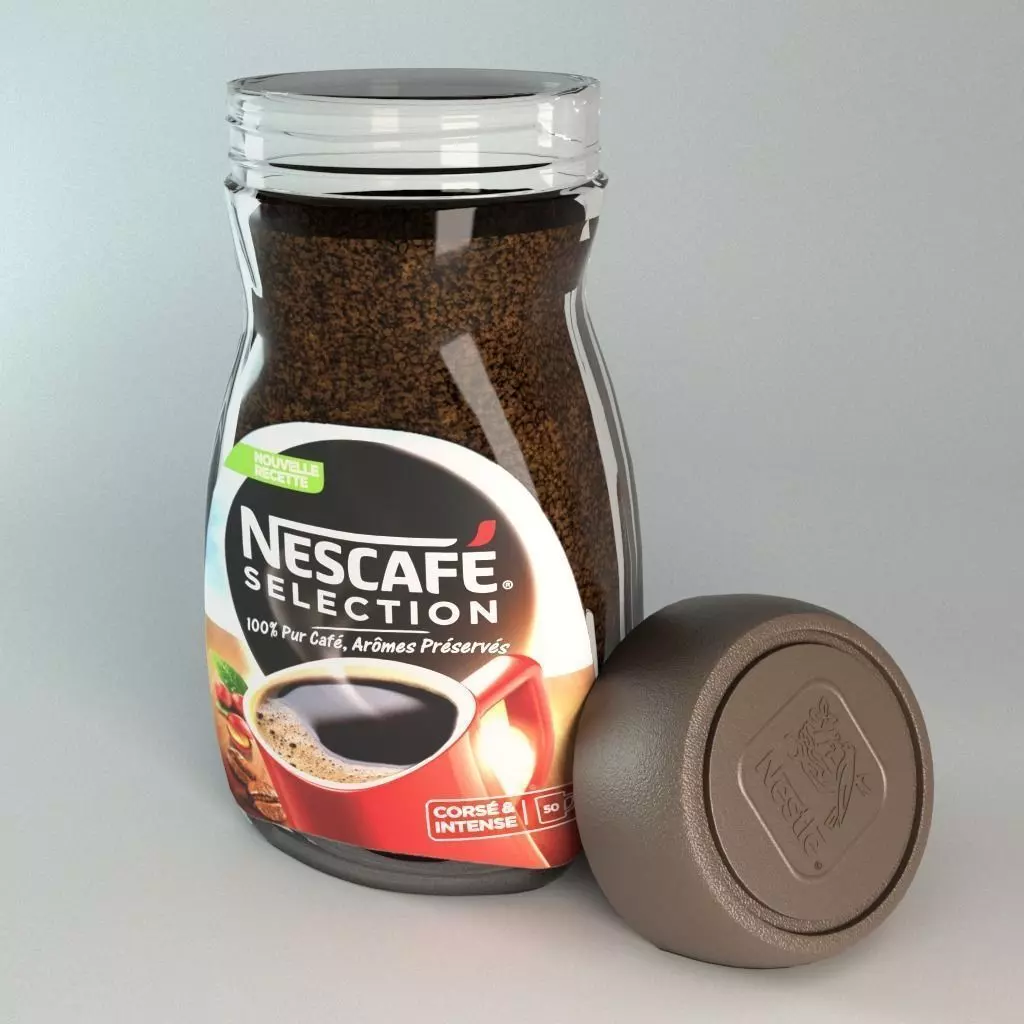 Nescafe Selection Coffee Container  3D model_0