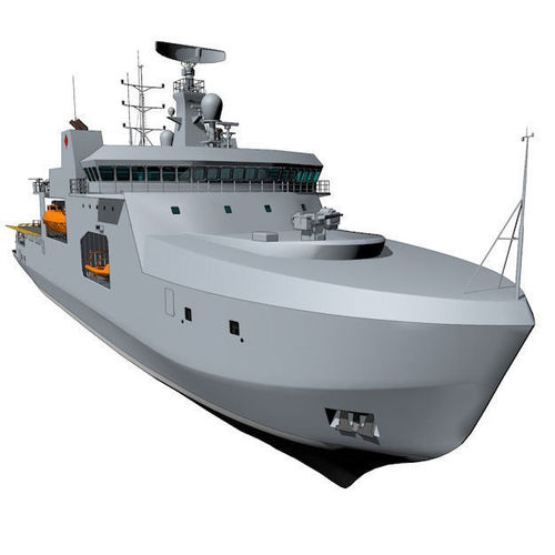 Arctic Patrol Vessel 3D model
